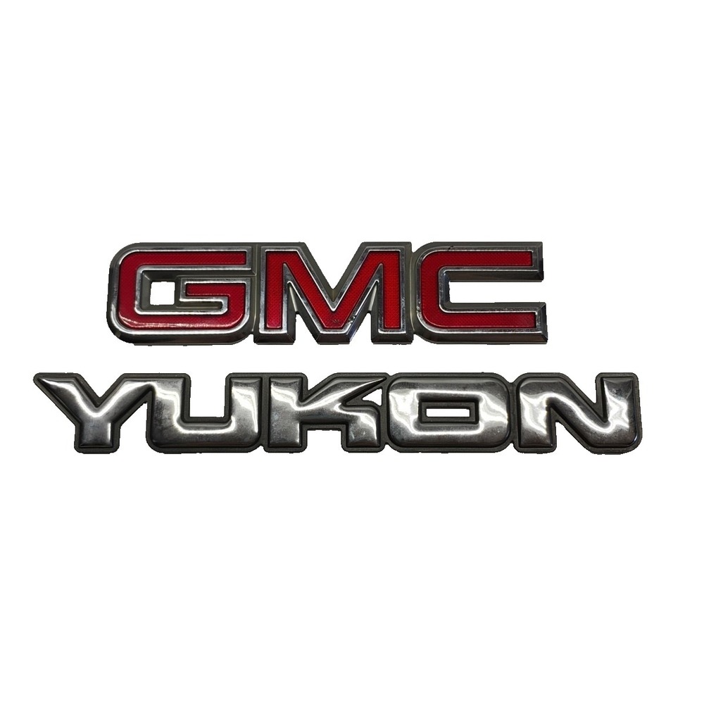 GMC Yukon Emblems Badges‎ Decals Preowned 1502962